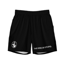 Load image into Gallery viewer, This Side of Stupid - Recycled Swim trunks

