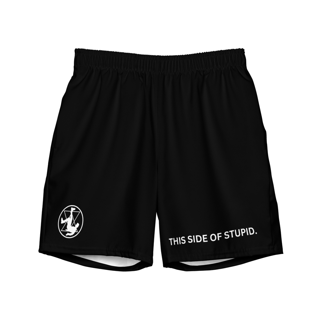 This Side of Stupid - Recycled Swim trunks